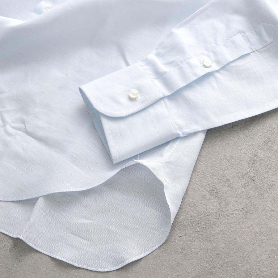 BARBA（バルバ） シャツ NEW BRUNO COTTON LINEN WIDE COLOR I1U73P014
