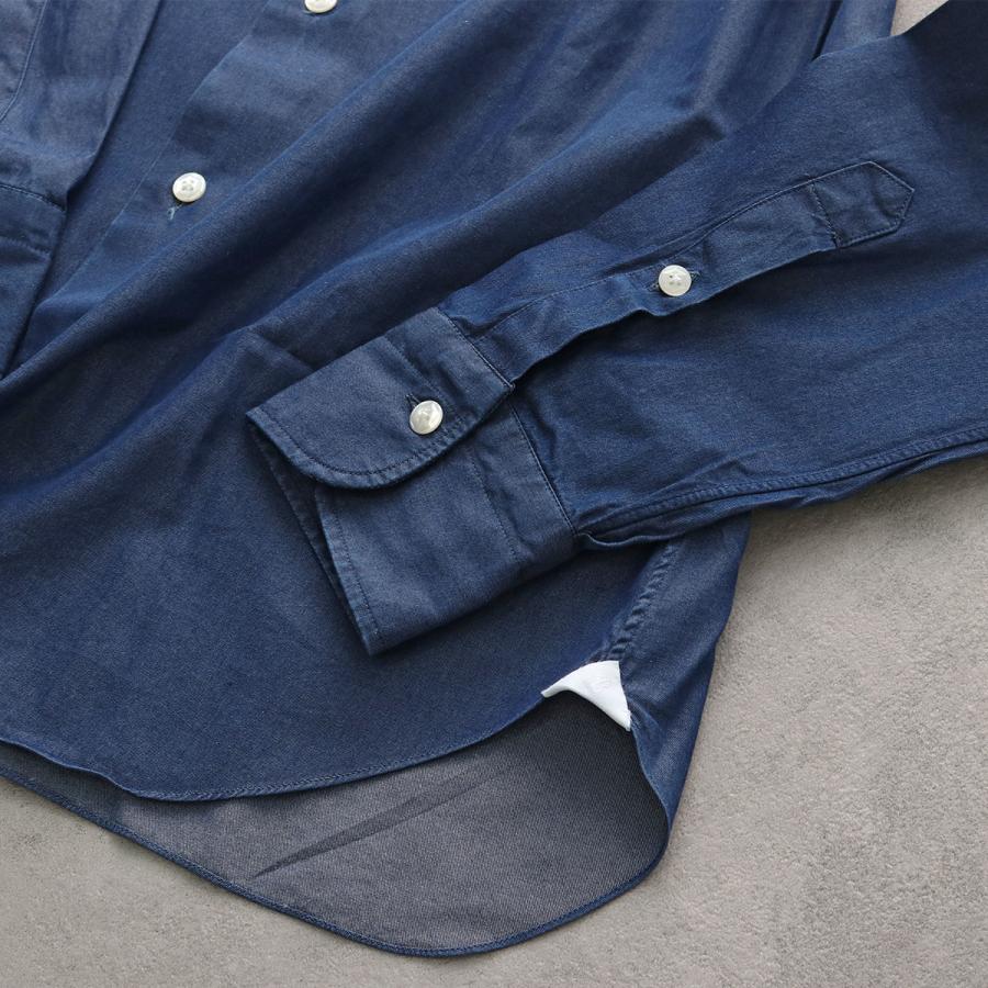 BARBA（バルバ） デニム シャツ NEW BRUNO LIU26P01PZ メンズ 長袖