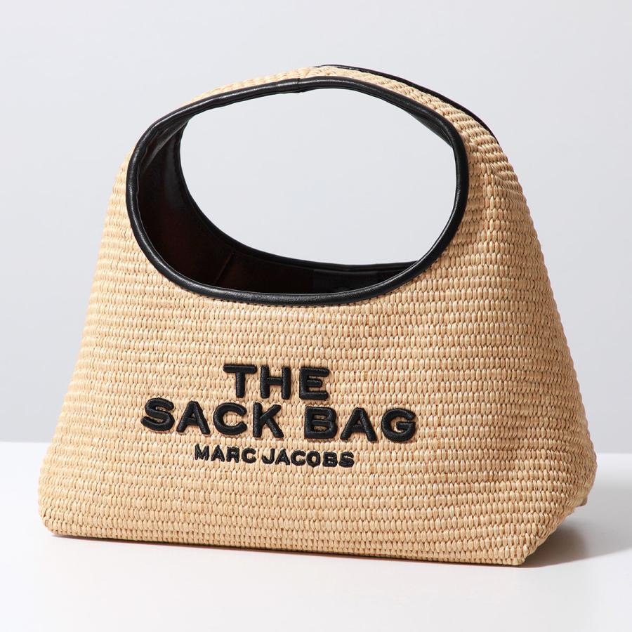 MARC JACOBS マークジェイコブス かごバッグ THE WOVEN MINI SACK BAG 2S4HSH054H03 レディース ハンドバッグ カゴバッグ ロゴ 刺繍 鞄 255/NATURAL｜s-musee｜05