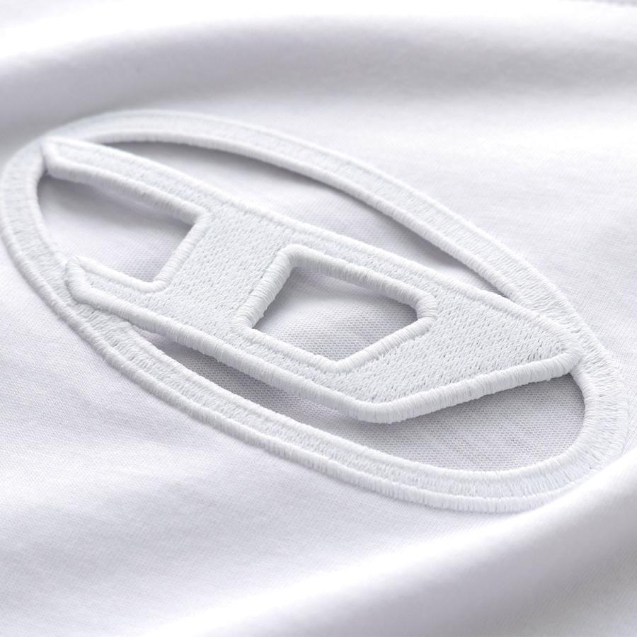 DIESEL ディーゼル Tシャツ T-ROWY-OD A11559 0NIAX レディース 半袖 クルーネック コットン カットアウト ロゴ 刺繍 オーバーサイズ カラー3色｜s-musee｜14