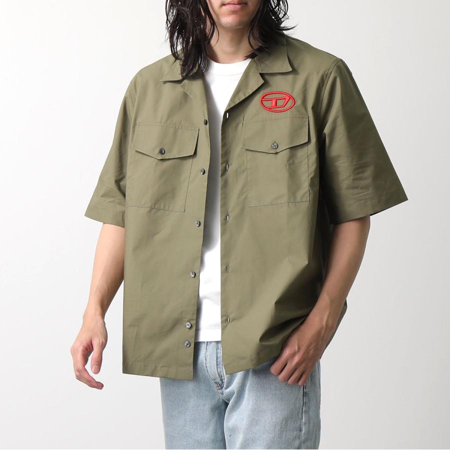 DIESEL ディーゼル 半袖 シャツ S-MAC-22-B CAMICIA A10680 DIESEL ディーゼル 半袖 シャツ S-MAC-22-B CAMICIA A10680