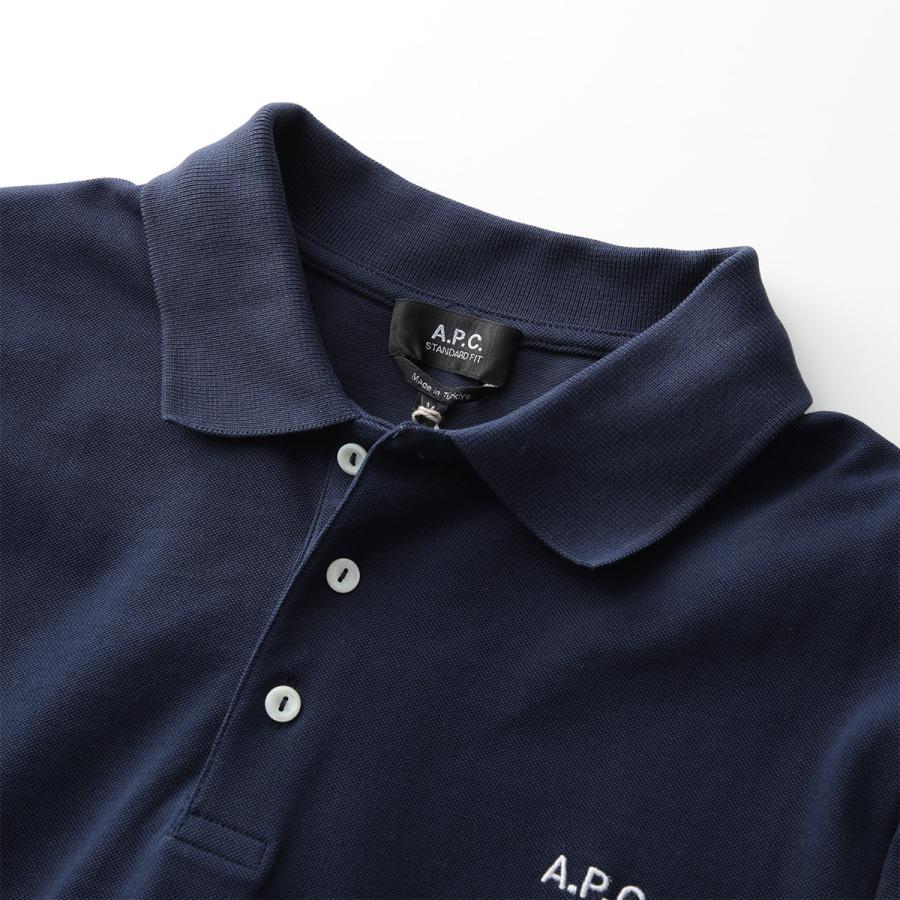 A.P.C (アーペーセー) コットン１００％半袖ポロシャツ A.P.C.（アーペーセー） APC A.P.C. ポロシャツ polo carter COGWZ