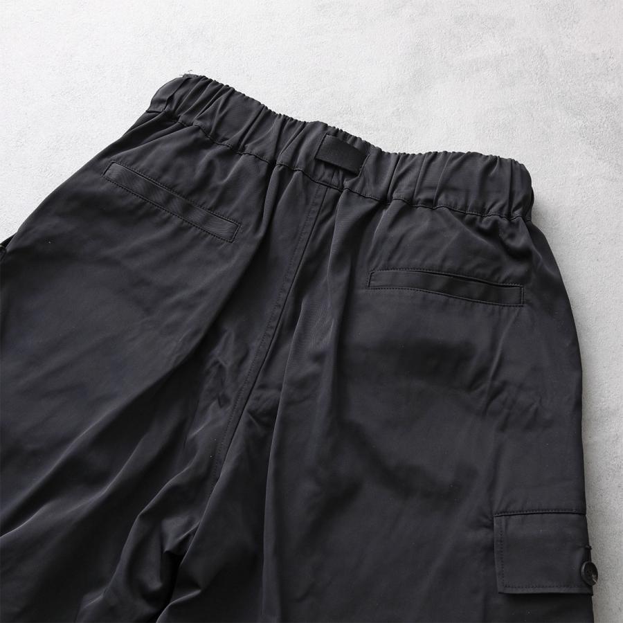 Y-3 ブラック カーゴショートパンツ Y-3 ワイスリー カーゴハーフパンツ UTLY CRGO SHOR H63079