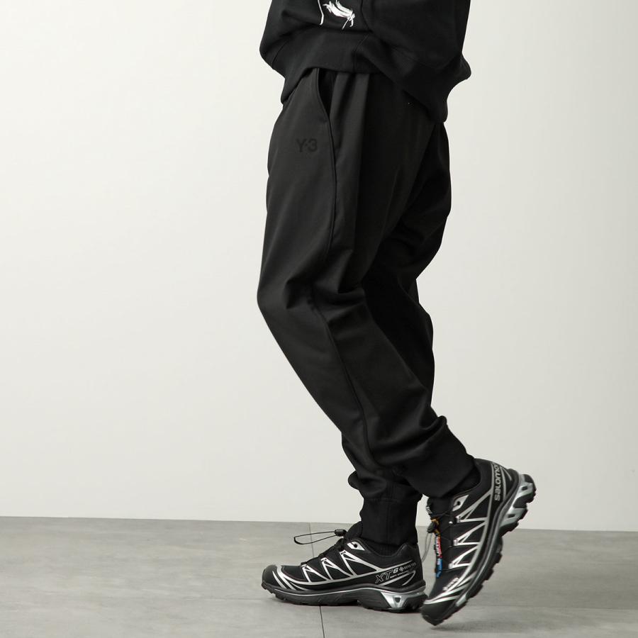Y-3 ウール ポリエステル ブラック ジョガーパンツ サイズXL Y-3 ウール ポリエステル ブラック ジョガーパンツ サイズXL