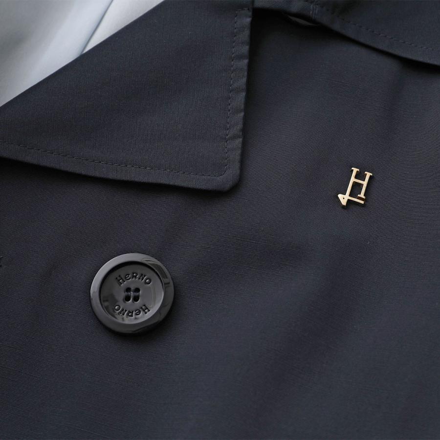 HERNO ヘルノ キッズ　アウター コート ネイビー シルバー　男女兼用 HERNO ヘルノ キッズ アウター コート ネイビー シルバー 男女兼用