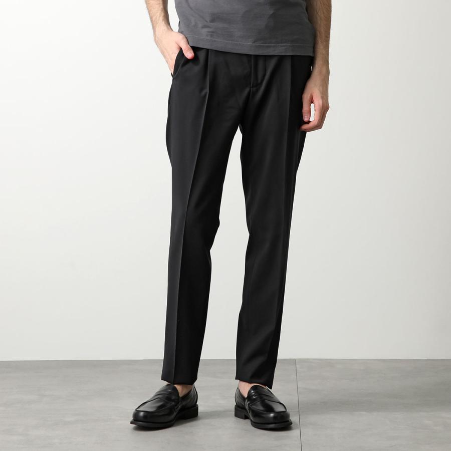 ※ちゃお 未使用TAGLIATORE テーパードパンツ 54 ベージュ TAGLIATORE（タリアトーレ）ウールシルクサキソニー1プリーツ