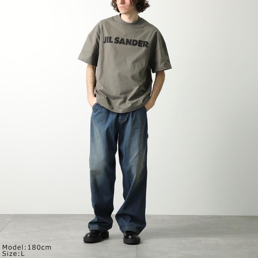 JIL SANDER ジルサンダー Tシャツ J21GC0001 J20215 メンズ 半袖 カットソー ロゴT コットン クルーネック カラー2色｜s-musee｜06