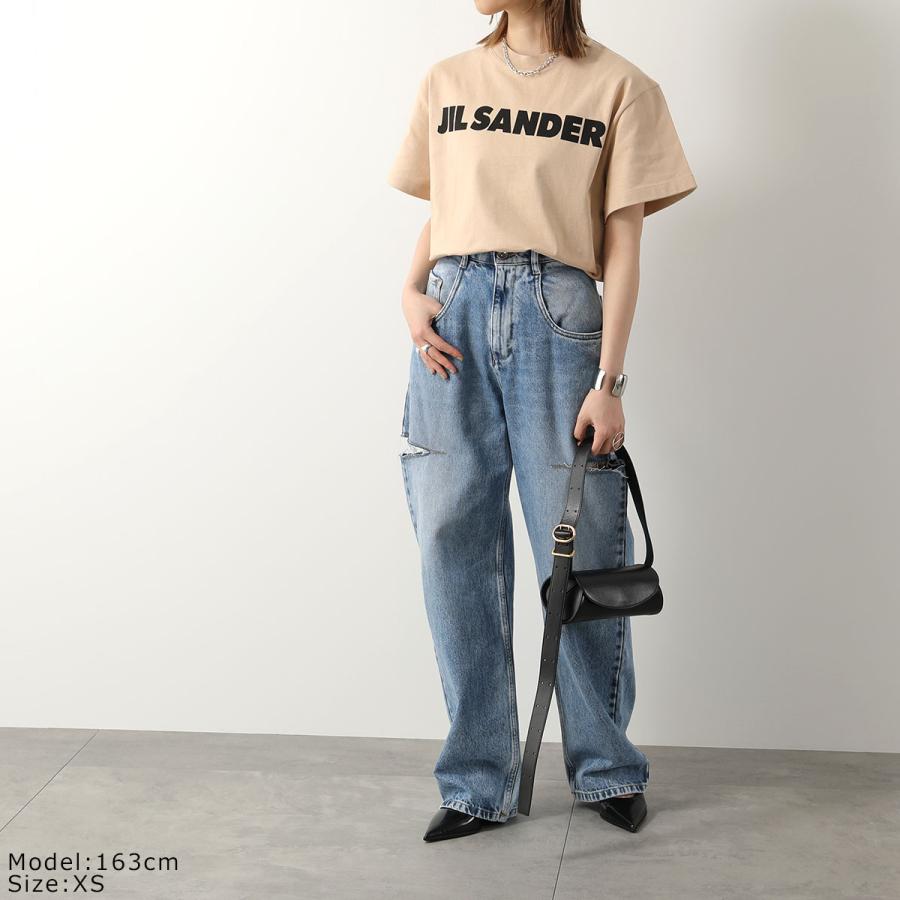 JIL SANDER ジルサンダー Tシャツ J02GC0001 J20215 レディース 半袖 カットソー ロゴT コットン クルーネック カラー2色｜s-musee｜04