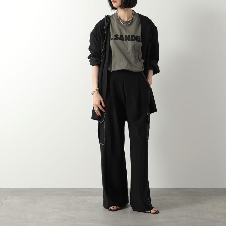 JIL SANDER ジルサンダー Tシャツ J02GC0001 J20215 レディース 半袖 カットソー ロゴT コットン クルーネック カラー2色｜s-musee｜06