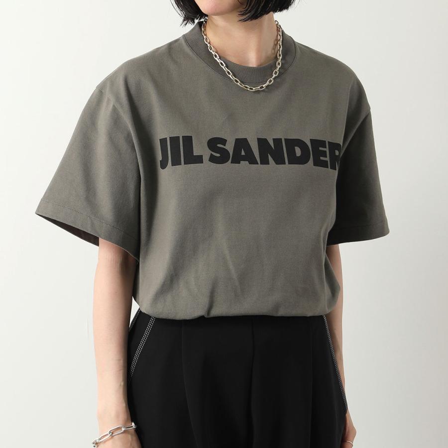 JIL SANDER ジルサンダー Tシャツ J02GC0001 J20215 レディース 半袖 カットソー ロゴT コットン クルーネック カラー2色｜s-musee｜07