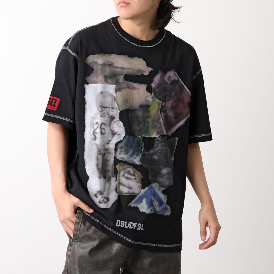 DIESEL（ディーゼル） Tシャツ T Wash N3 A13214 0AKAK メンズ ロゼル