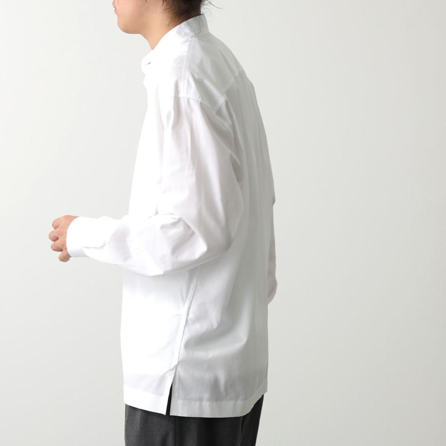Bagutta（バグッタ） 長袖 シャツ UENO EL 12644 メンズ バンドカラー