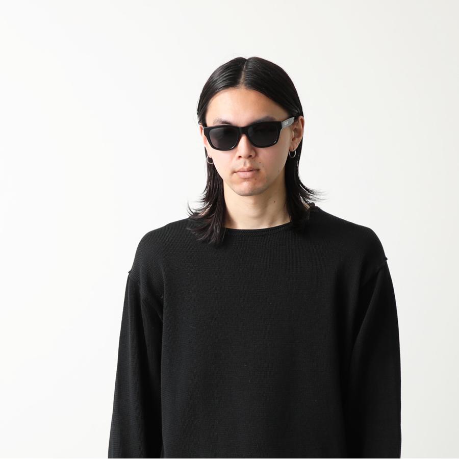 CELINE セリーヌ サングラス 4S249CPLB.38NO CL40249U 01A メンズ スクエア型 ウェリントン型 ロゴ メガネ 眼鏡 セルフレーム アイウェア BLACK