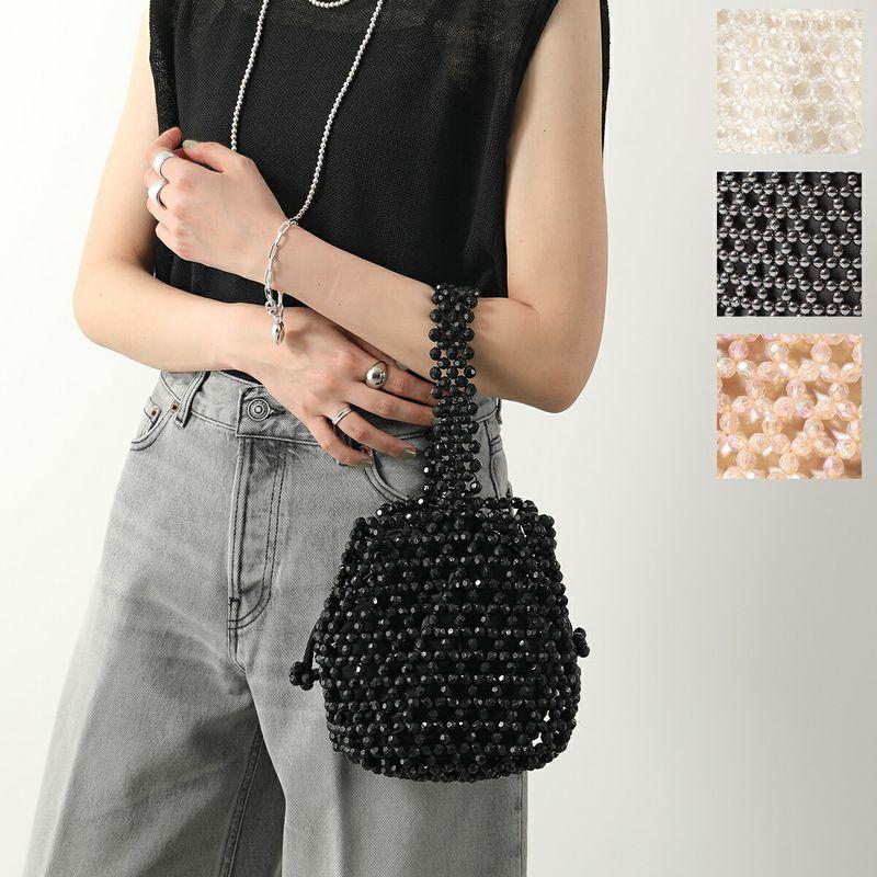 HVISK（ヴィスク） ハンドバッグ POKE BEADS レディース ビーズ 巾着