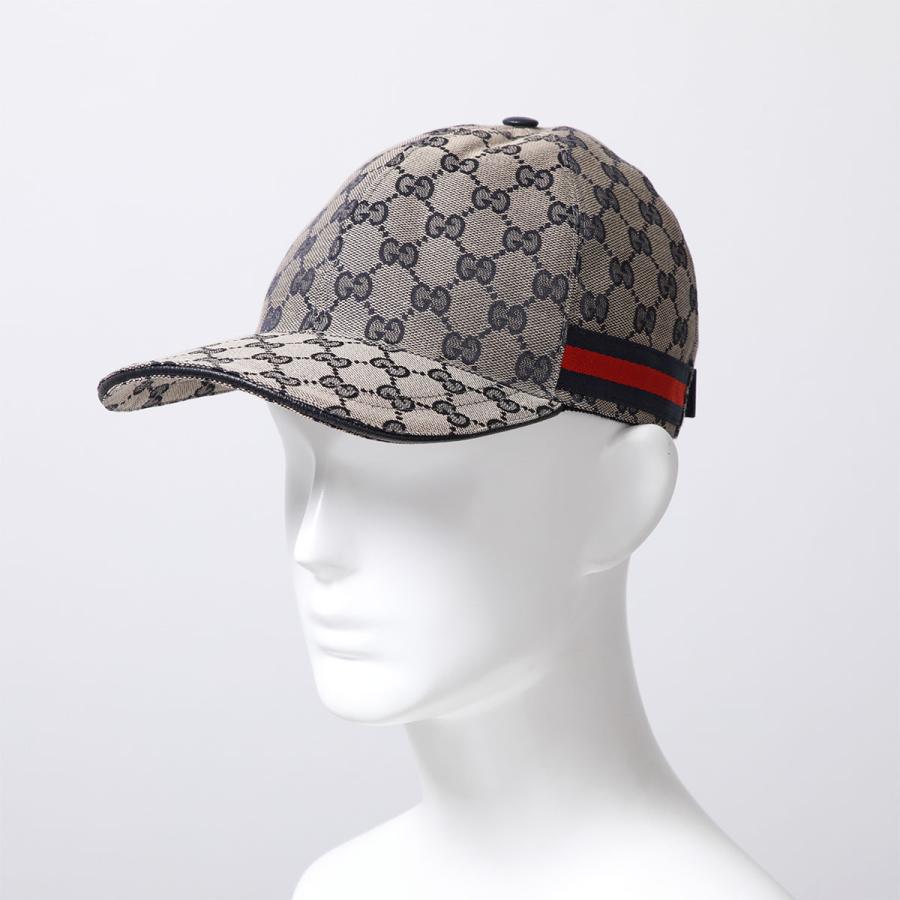 GUCCI グッチ ベースボールキャップ 696845 4HAQQ メンズ GGロゴ 帽子 4068｜s-musee｜03