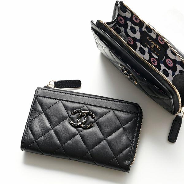 CHANEL シャネル コインケース AP3630 B14330 レディース カードケース  
