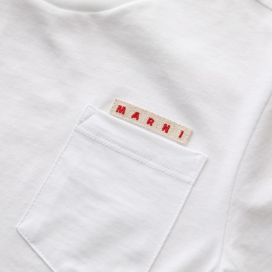 MARNI KIDS マルニ キッズ Tシャツ M01064 M00NE ガールズ 女の子 半袖 