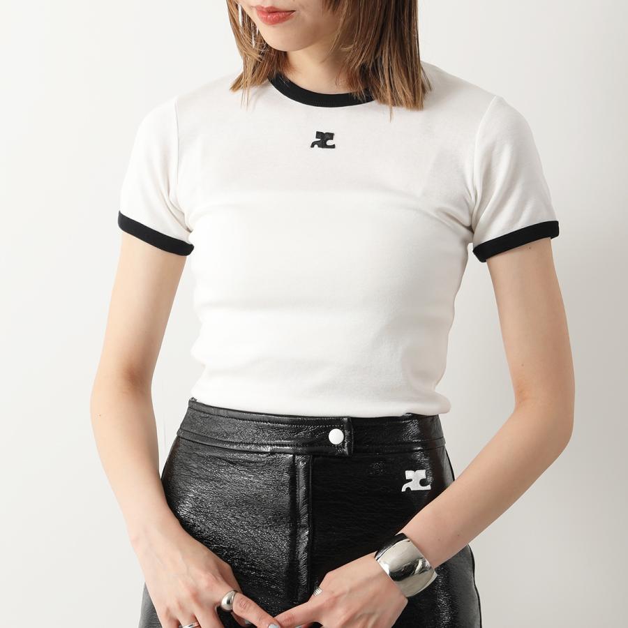 Courreges クレージュ Tシャツ REEDITION CONTRAST Courreges クレージュ Tシャツ REEDITION CONTRAST