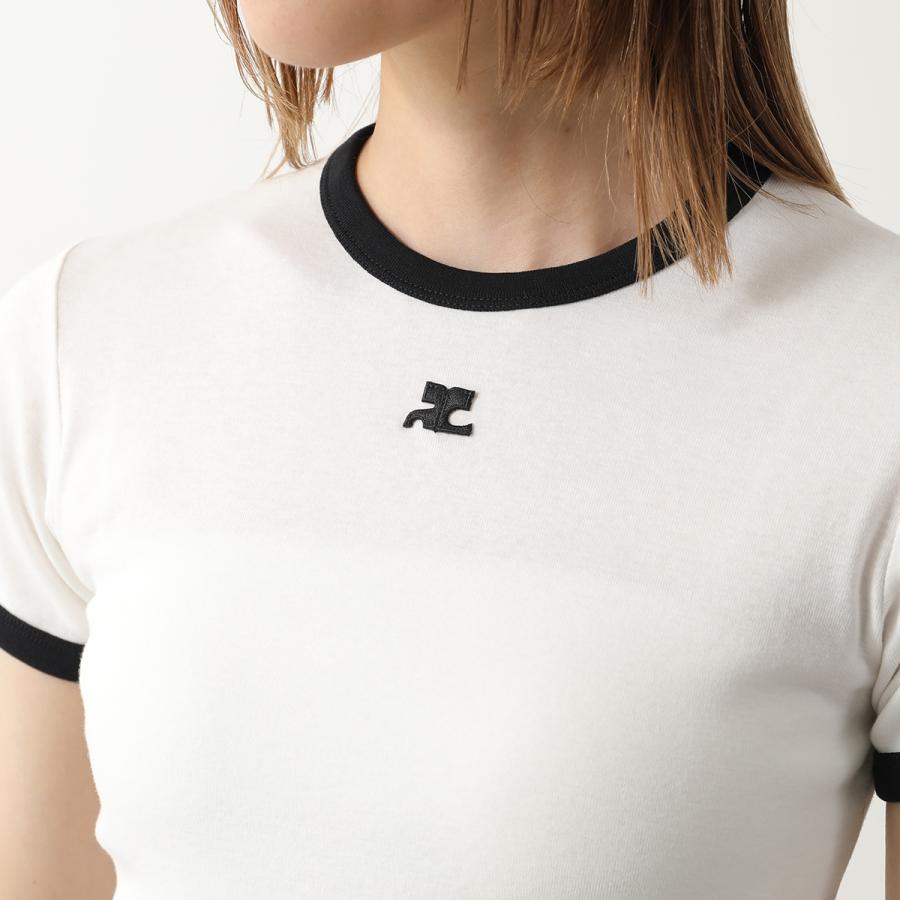 Courreges クレージュ Tシャツ REEDITION CONTRAST Courreges クレージュ Tシャツ REEDITION CONTRAST