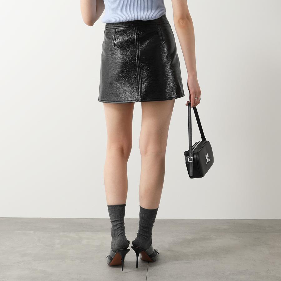 Courreges クレージュ ミニスカート REEDITION VINYL Courreges クレージュ ミニスカート REEDITION VINYL