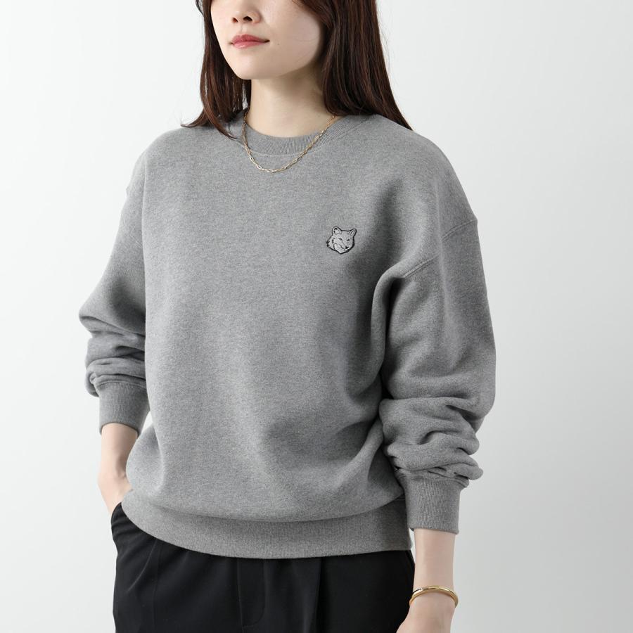 MAISON KITSUNE メゾンキツネ トレーナー FOX HEAD PATCH MAISON KITSUNE メゾンキツネ トレーナー FOX HEAD PATCH