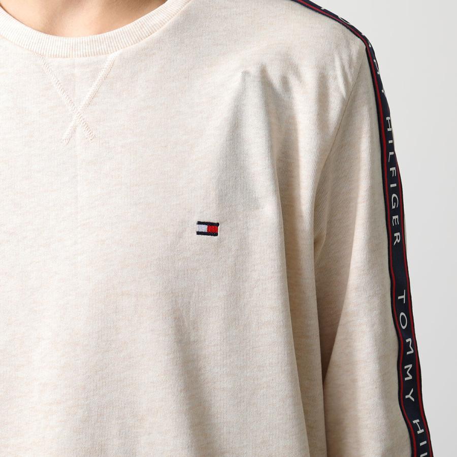 TOMMY HILFIGER トミー ヒルフィガー 長袖 Tシャツ 09T4257 メンズ ロゴ ロンT コットンブレンド クルーネック スウェット カラー3色｜s-musee｜13