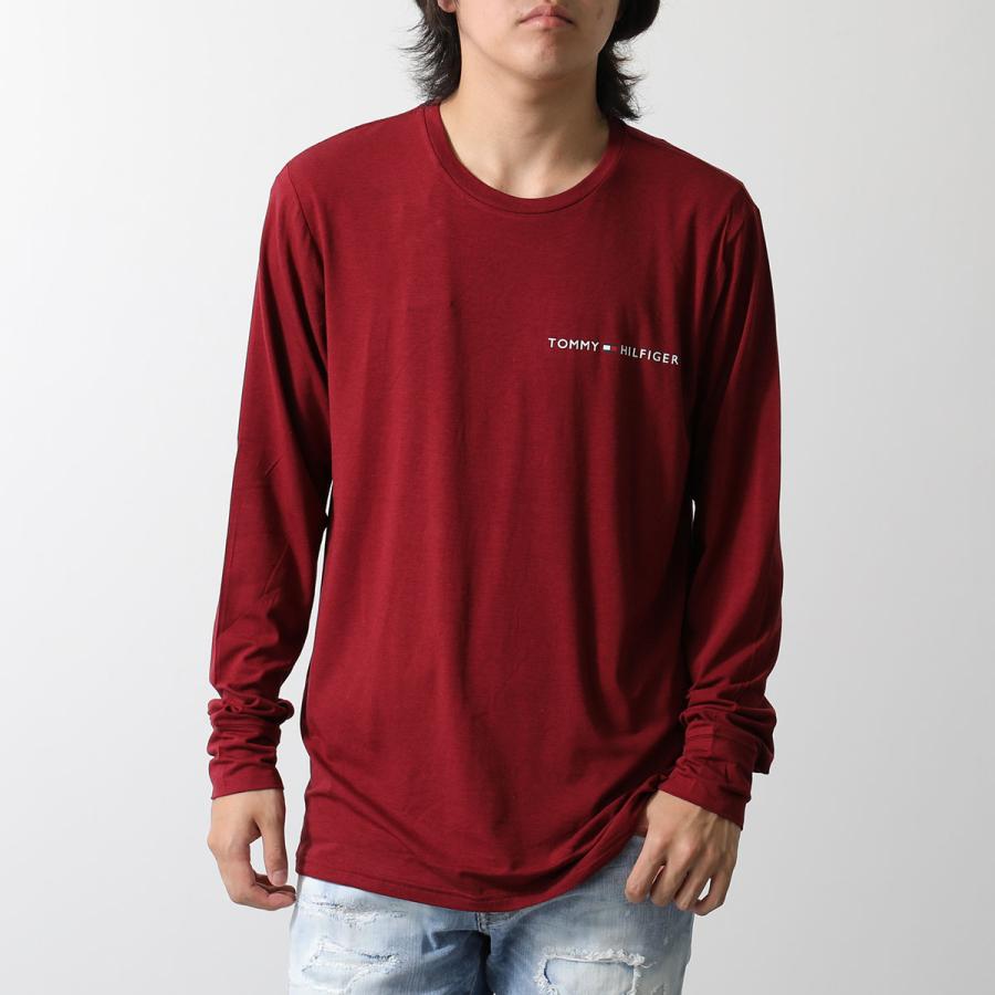 TOMMY HILFIGER トミー ヒルフィガー 長袖 Tシャツ 09T4121 レディース ロゴT ロンT ストレッチ クルーネック カラー2色｜s-musee｜09