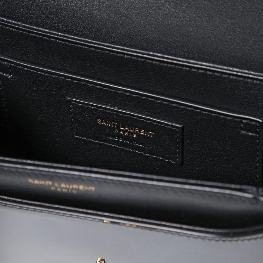 【新品未使用】SAINT LAURENT 本革 エナメル 38 イタリア製 箱○ SAINT LAURENT サンローラン ショルダーバッグ ソルフェリーノ