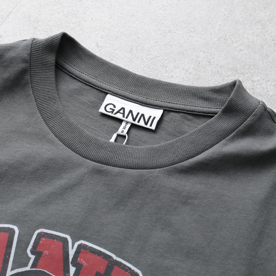 GANNI ガニー 半袖 Tシャツ Future Heavy Cocktail Cherry Drop GANNI ガニー 半袖 Tシャツ Future Heavy Cocktail Cherry Drop