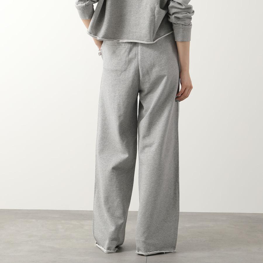 GANNI 定価5万　未使用　シルバー　パンツ GANNI（ガニー） スウェットパンツ Light Isoli Wide Leg pants T3564