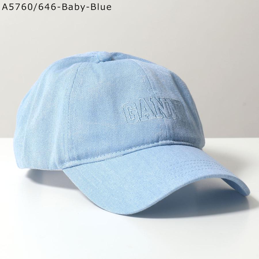 GANNI ガニー ベースボールキャップ CAP HAT DENIM A5759 A5760 GANNI ガニー ベースボールキャップ CAP HAT DENIM A5759 A5760