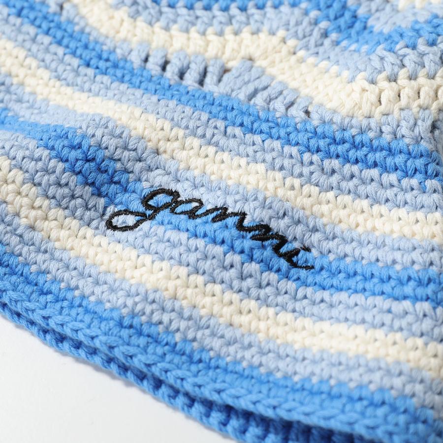 GANNI ガニー バケットハット COTTON CROCHET BUCKET HAT A5794 GANNI ガニー バケットハット COTTON CROCHET BUCKET HAT A5794