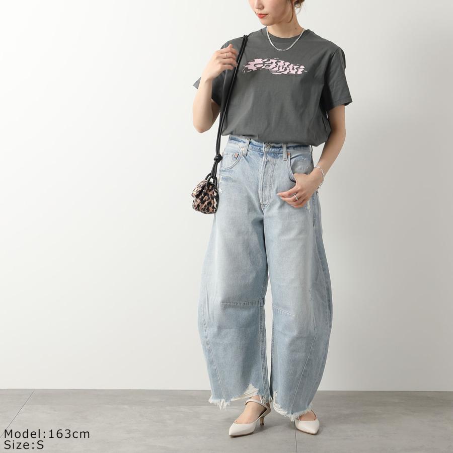 GANNI ガニー 半袖 Tシャツ Future Heavy Jersey Ganni Relaxed GANNI ガニー 半袖 Tシャツ Future Heavy Jersey Ganni Relaxed