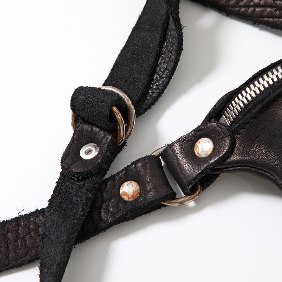 美品　GUIDI BV06 SOFT HORSE ウエストバッグ GUIDI（グイディ） ボディバッグ SOFT HORSE FULL GRAIN BV06 メンズ
