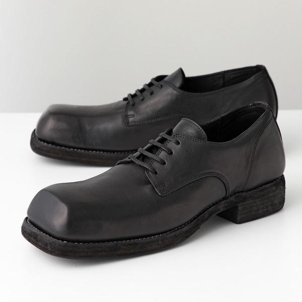 レオン　さん専用 GUIDI（グイディ） ダービーシューズ 79082 メンズ ホースレザー