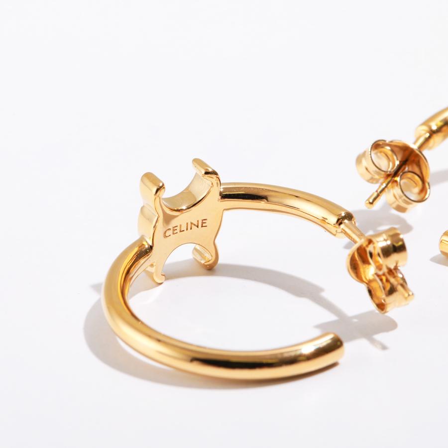 ！極美品！　セリーヌ　ピアス　ループ　ゴールド　123aa 極美品！ セリーヌ ピアス ループ ゴールド 123aa 楽天市場