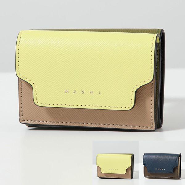 MARNI（マルニ） 三つ折り財布 PFMOW02U23 LV520 レディース