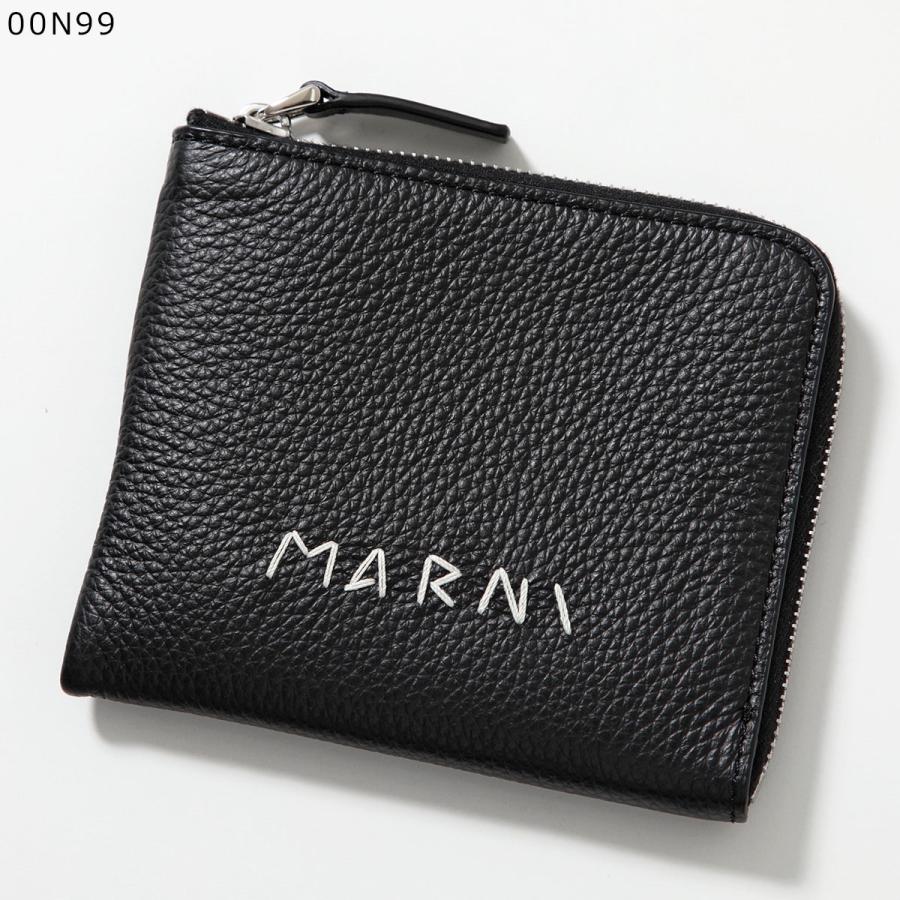 未使用品　箱付き　MARNI マルニ　小銭入れ　ケース　ロゴグラム　ブルー MARNI（マルニ） コインケース PFMO0106U1 PFMI0095Q0 P6533