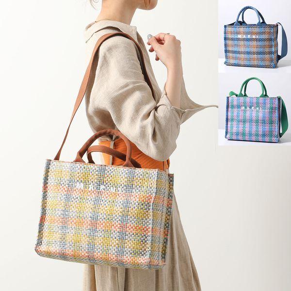 MARNI マルニ かごバッグ East-West SMALL TOTE SHMP0077U5 MARNI マルニ かごバッグ East-West SMALL TOTE SHMP0077U5