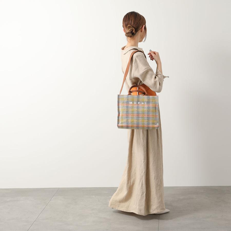 MARNI マルニ かごバッグ East-West SMALL TOTE SHMP0077U5 MARNI マルニ かごバッグ East-West SMALL TOTE SHMP0077U5