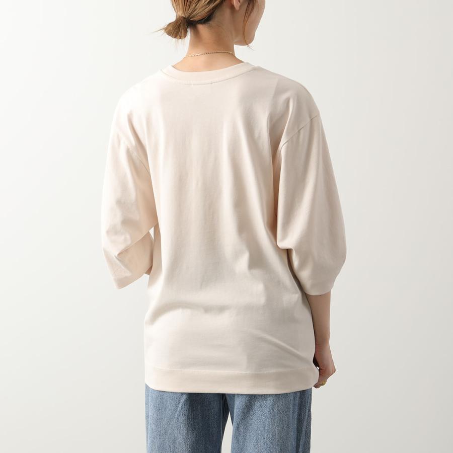 新品・タグ付 ドリスヴァンノッテン 七分袖 Tシャツ カットソー 白 S DRIES VAN NOTEN（ドリス ヴァン ノッテン） Tシャツ HEN 021113 1603