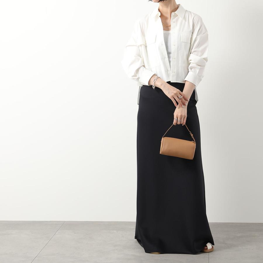 THE ROW ザロウ 90's クラッチバッグ シナモン 新色【The Row】90's Bag in Leather ☆シナモンカラー♪ (The