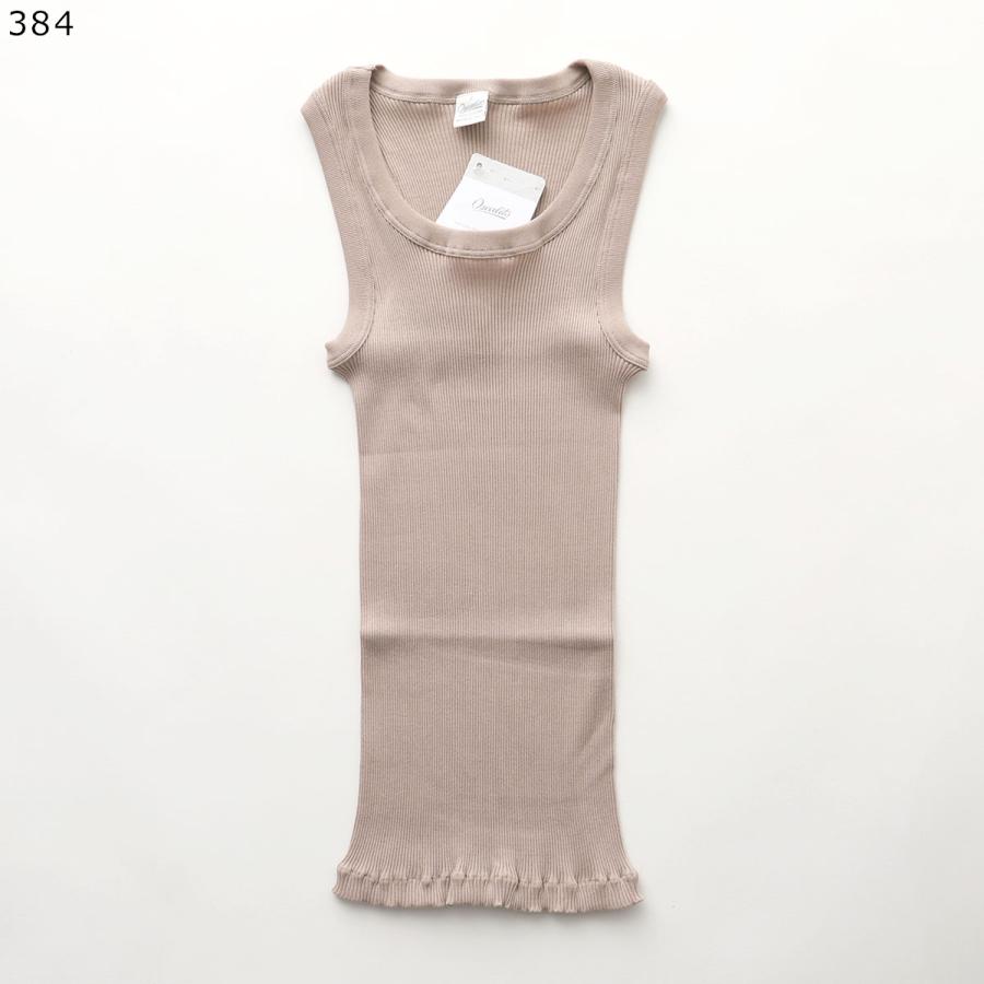 oscalito オスカリート　コットンリブタンクトップ OSCALITO（オスカリート） タンクトップ 3162 レディース レース付き