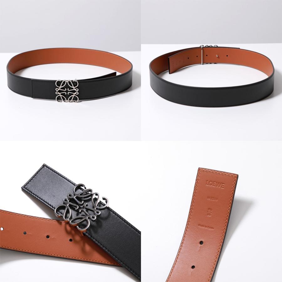 ◇美品 LOEWE ロエベ アナグラム ロゴ レディース ベルト 30/75◇ LOEWE（ロエベ） ベルト ANAGRAM REV 2.8 CM BELT アナグラム