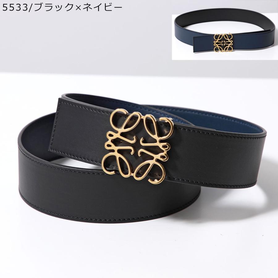 LOEWE ロエベ ベルト ANAGRAM BELT 515.01.010 E619238X12 レディース アナグラム リバーシブル レザー バックル カラー6色｜s-musee｜12