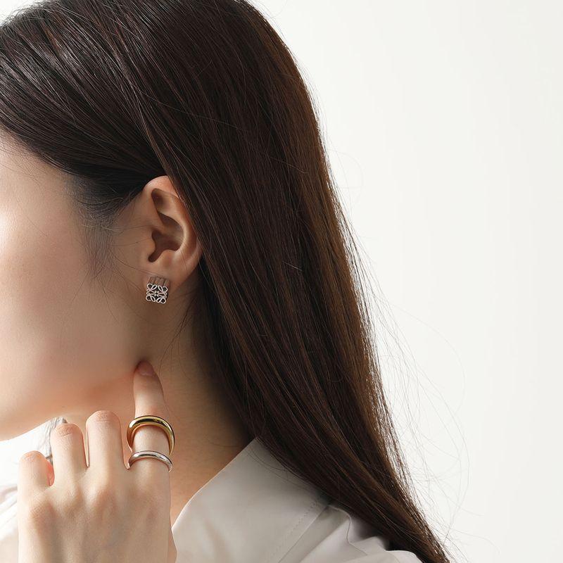 LOEWE（ロエベ） J821239X06 LOEWE ピアス ANAGRAM STUD アナグラム