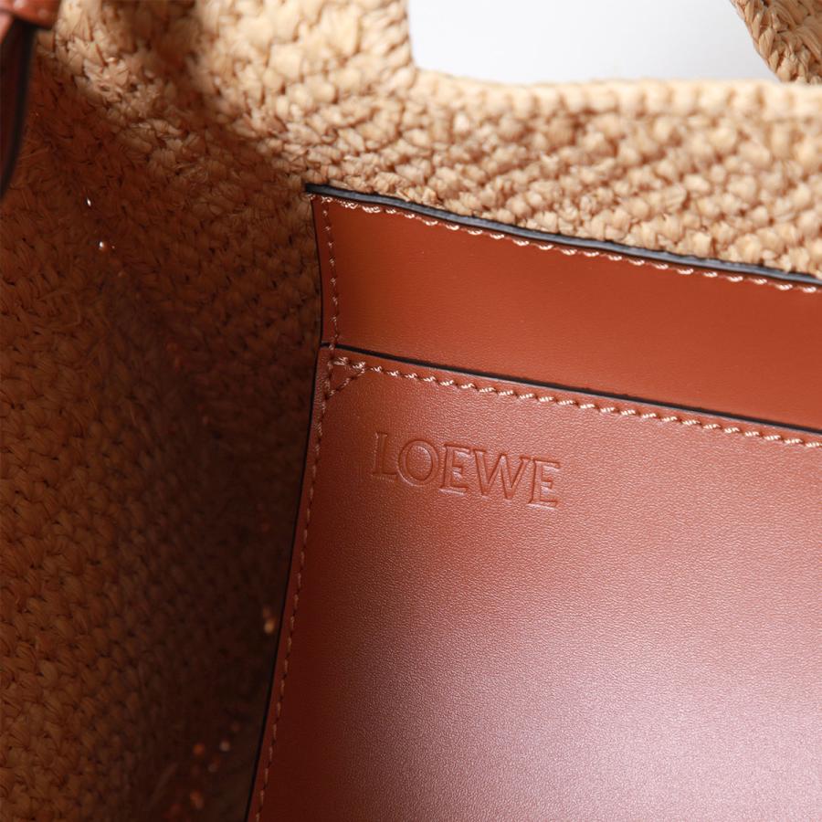 LOEWE（ロエベ） かごバッグ A685B61X05 レディース ラフィア ロゴ