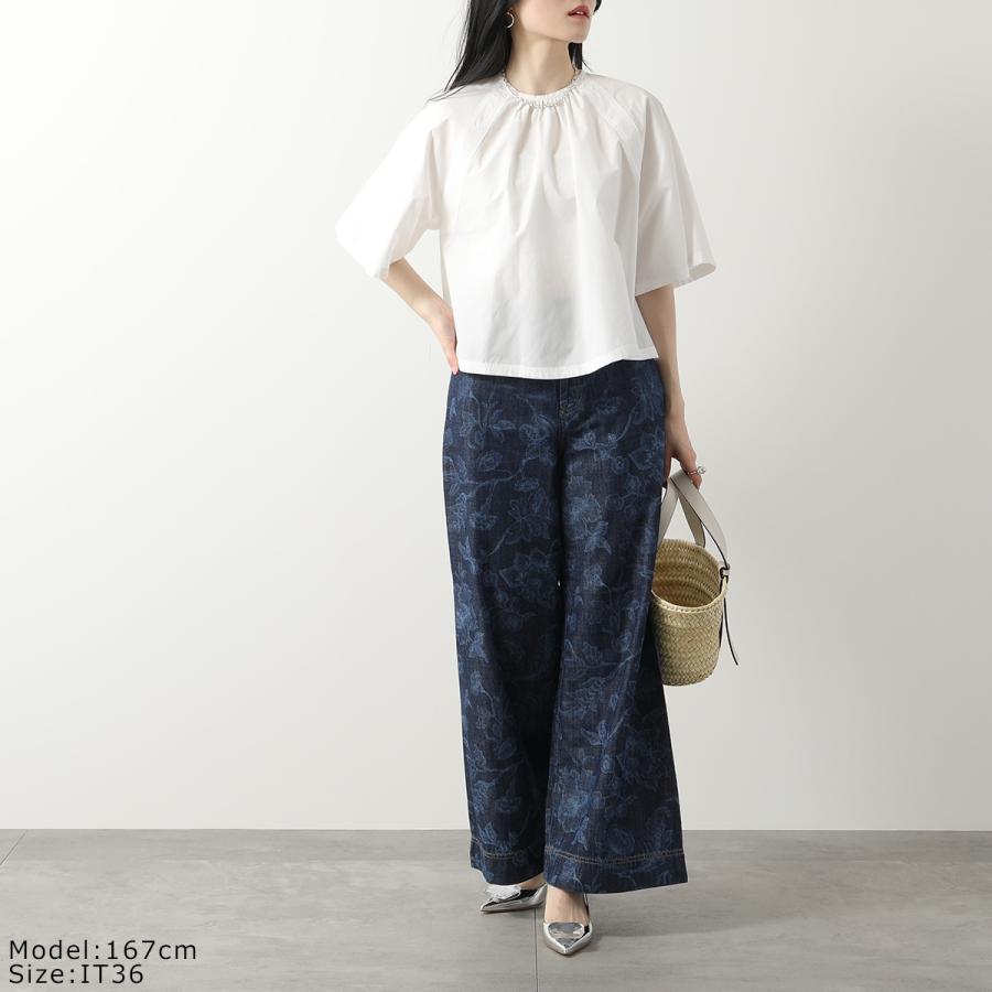 ✨極美品✨Max Mara 花柄ブラウス ゆったり シェルボタン マックスマーラ MAXMARA WEEKEND LINE（マックスマーラウィークエンドライン） WEEKEND