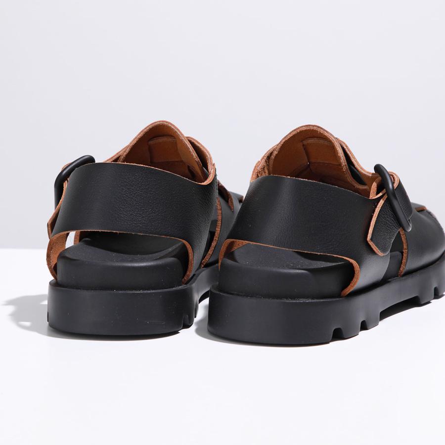 CAMPER カンペール グルカサンダル Brutus Sandal ブルートゥス K100778-006 メンズ レザー 軽量 EXTRALIGHT シューズ 靴 Black｜s-musee｜06