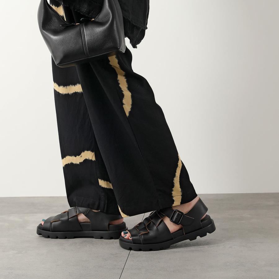 CAMPER カンペール グルカサンダル Brutus Sandal ブルートゥス K201397-005 レディース レザー 軽量 EXTRALIGHT シューズ 靴 005/Black｜s-musee｜06